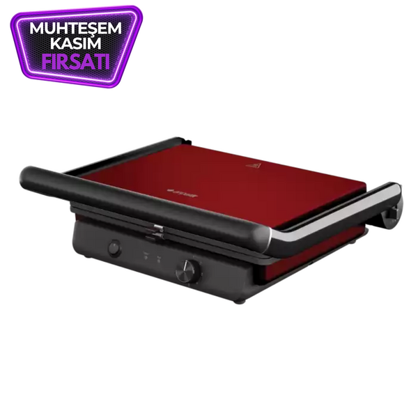 Arçelik TM 6046 CK Resital Tost Makinesi Kırmızı