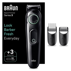 Braun - Braun Series 3 BT3411 Sakal ve Saç Kesme Makinesi (Braun Türkiye Garantili)