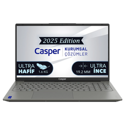 Casper - Casper Nirvana X700 i5 12450H 8GB RAM 500GB M2 1245-8E00T-G-F Dizüstü Bilgisayar