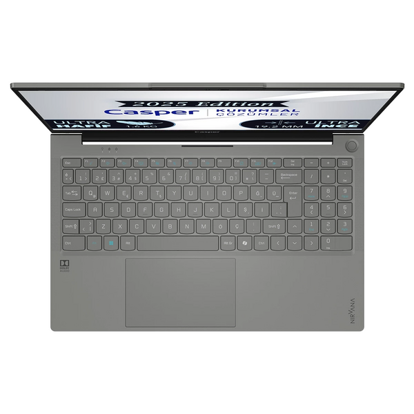 Casper Nirvana X700 i5 12450H 8GB RAM 500GB M2 1245-8E00T-G-F Dizüstü Bilgisayar