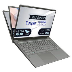 Casper Nirvana X700 i5 12450H 8GB RAM 500GB M2 1245-8E00T-G-F Dizüstü Bilgisayar - Thumbnail