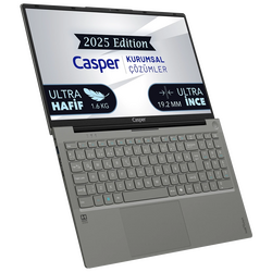 Casper Nirvana X700 i5 12450H 8GB RAM 500GB M2 1245-8E00T-G-F Dizüstü Bilgisayar - Thumbnail