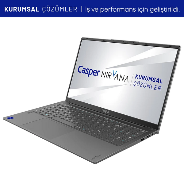 Casper Nirvana X700 i5 12450H 8GB RAM 500GB M2 1245-8E00T-G-F Dizüstü Bilgisayar
