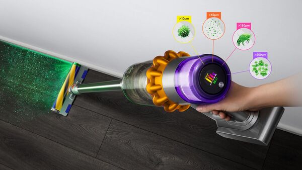 Dyson V15 Detect™ Dikey Şarjlı Süpürge (Dyson Türkiye Garantili)
