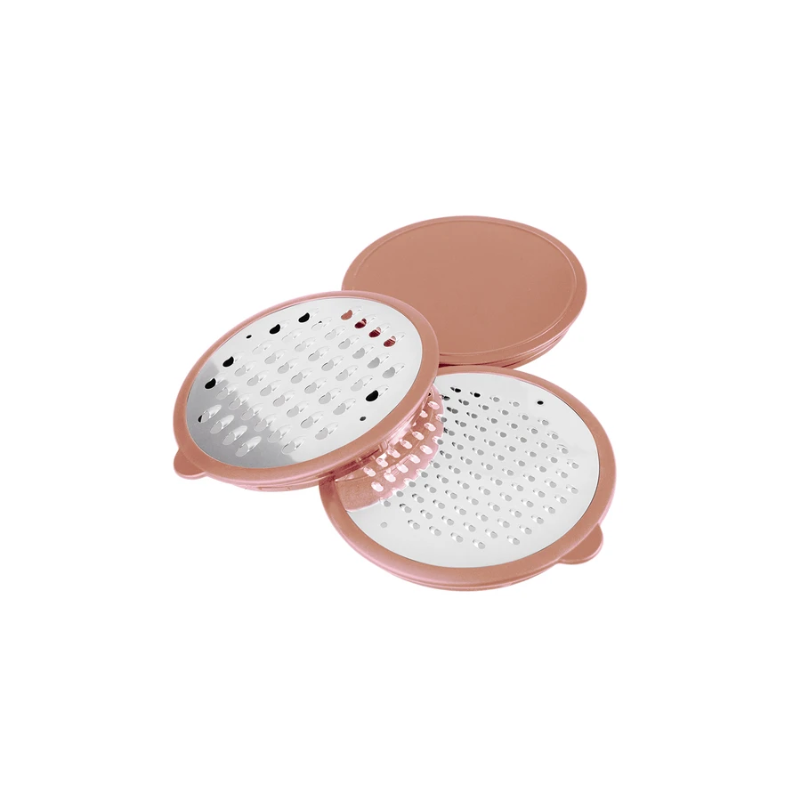 Emsan Demre 3 in 1 Golden Pink Çok Amaçlı Karıştırma ve Saklama Kabı