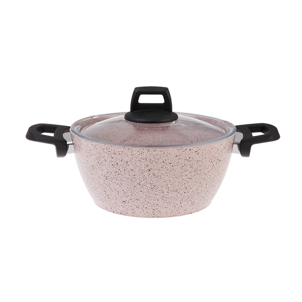 Emsan Oasis-s Lavander 7 Parça Granit Tencere Seti