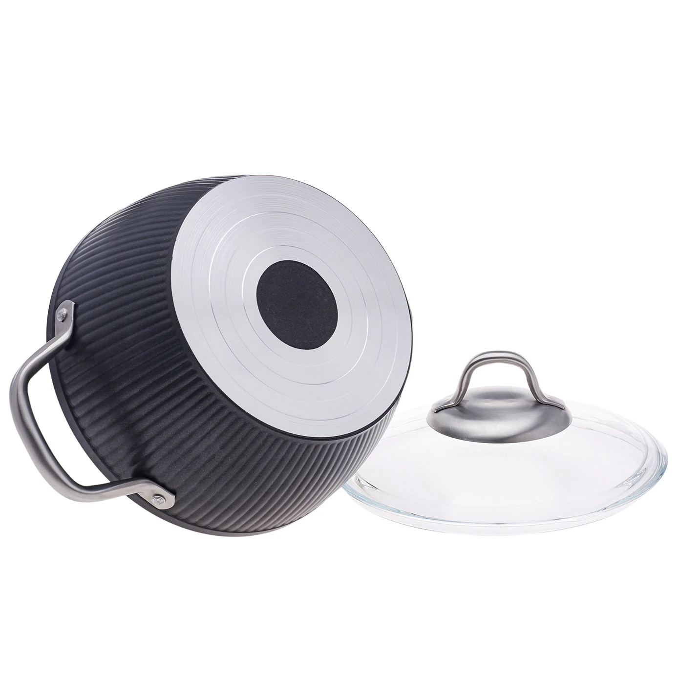 Emsan Sansa Granit Derin Tencere 24 cm - Thumbnail