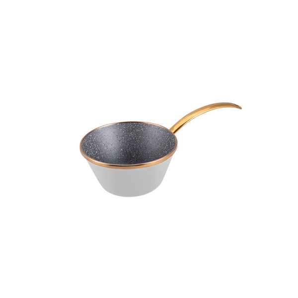 Emsan Troy Konik Sütlük/Sosluk 14 cm Beyaz