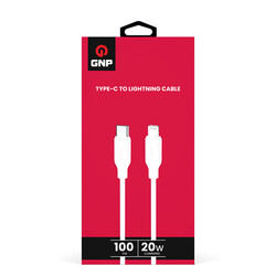 Gnp - Gnp 20 W Type-C To Lightning Kablo Beyaz