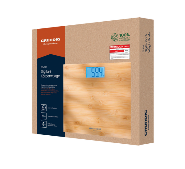 Grundig PS 4110 Bambu Dijital Baskül