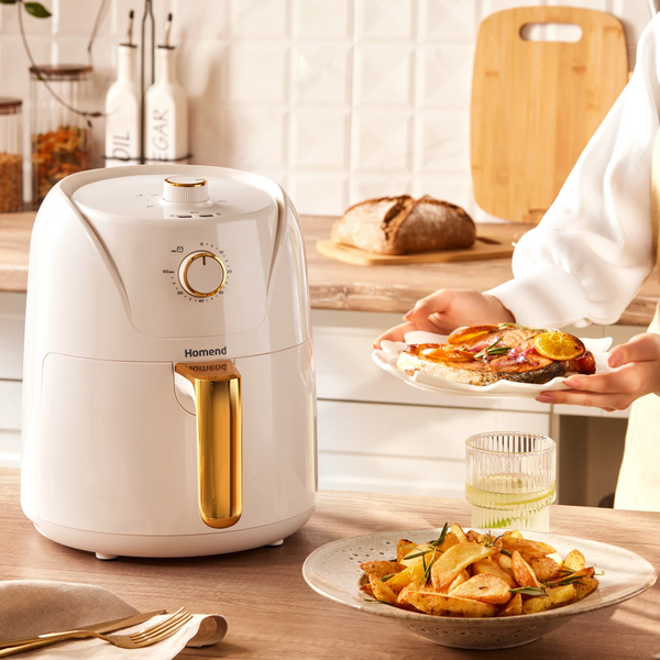 Homend Airfryday 2504H 8 Farklı Programlı 4,3 L Airfryer Krem