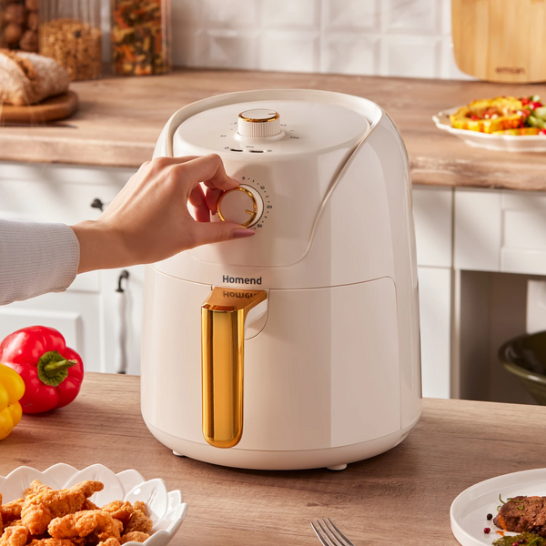 Homend Airfryday 2504H 8 Farklı Programlı 4,3 L Airfryer Krem