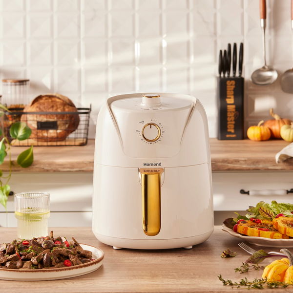 Homend Airfryday 2504H 8 Farklı Programlı 4,3 L Airfryer Krem