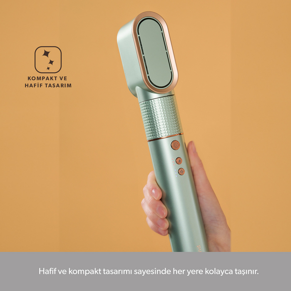 Homend Hairmony 4606H Saç Kurutma ve Şekillendirme Seti Su Yeşili