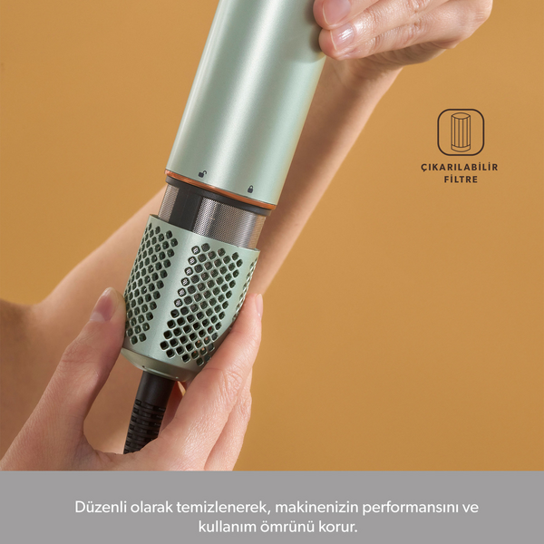 Homend Hairmony 4606H Saç Kurutma ve Şekillendirme Seti Su Yeşili