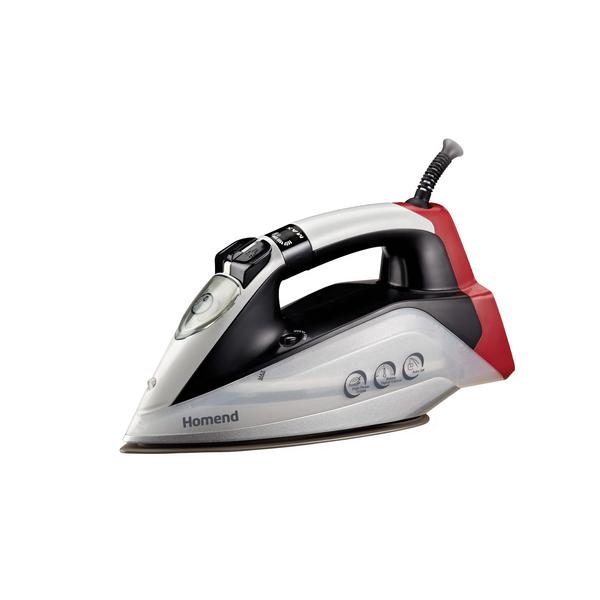Homend İron Power 1163H Buharlı Ütü Siyah Kırmızı