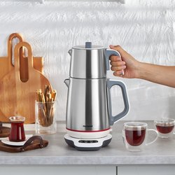 Homend - Homend Royaltea 1709H Dokunmatik Konuşan Çay Makinesi