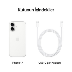 iPhone 17 256GB Beyaz (Apple Türkiye Garantili) - Thumbnail