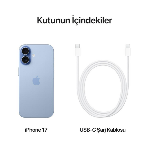iPhone 17 256GB Sis Mavisi (Apple Türkiye Garantili)