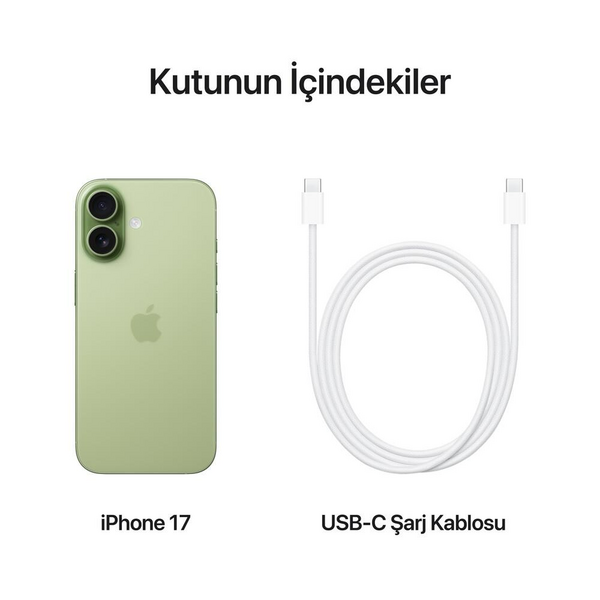 iPhone 17 512GB Ada Çayı (Apple Türkiye Garantili)
