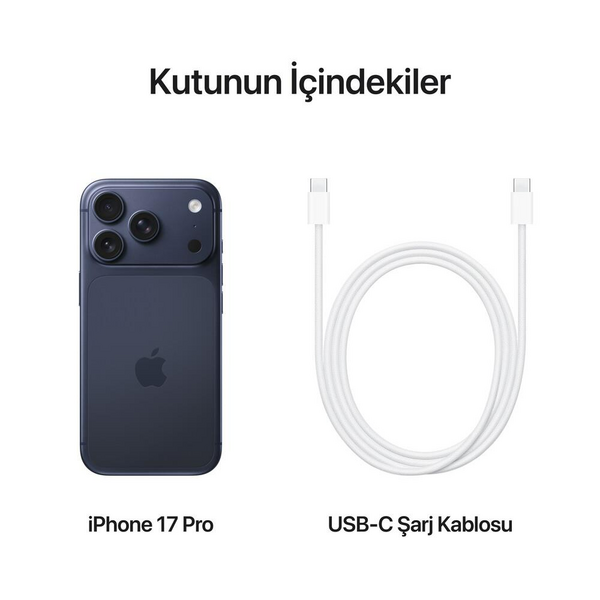 iPhone 17 Pro 1TB Abis (Apple Türkiye Garantili)