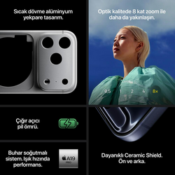 iPhone 17 Pro Max 1TB Kozmik Turuncu (Apple Türkiye Garantili) - Thumbnail