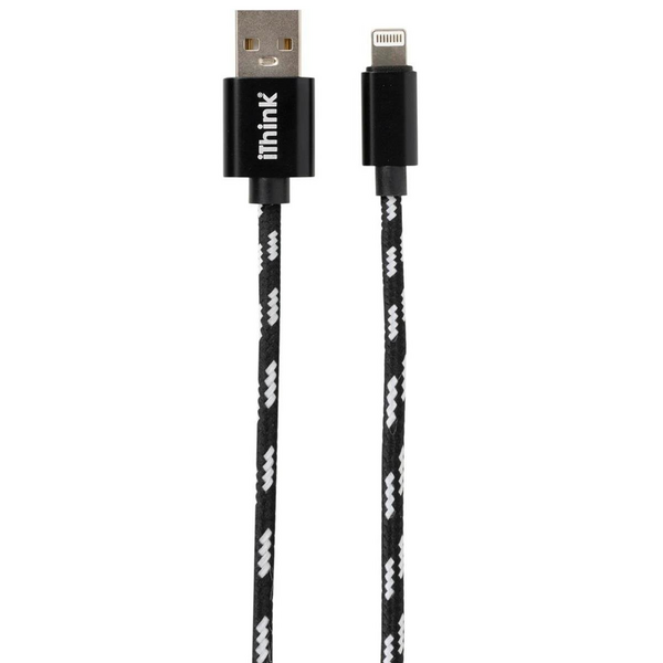 iThink K30A 3 Metre Lighting Şarj ve Veri Aktarım Kablosu Siyah