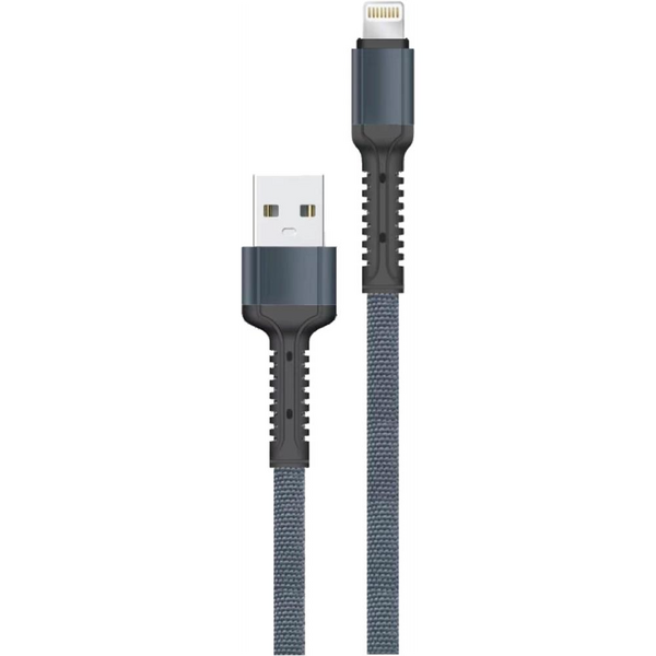 iThink K401A Lighting Şarj ve Veri Aktarım Kablosu Gray