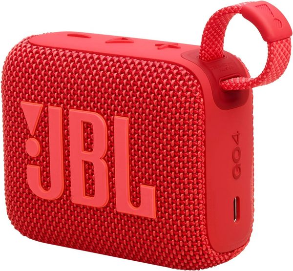 JBL Go 4 Bluetooth Hoparlör Kırmızı (JBL Türkiye Garantili)