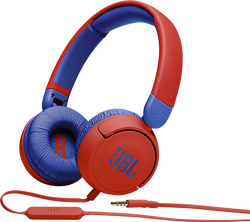 JBL JR310 Kablolu Kulak Üstü Çocuk Kulaklığı Kırmızı (JBL Türkiye Garantili) - Thumbnail