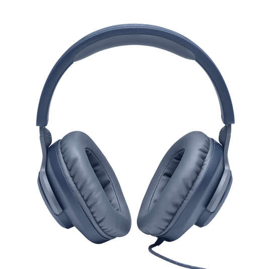 JBL QUANTUM 100 Kulak Üstü Gaming Kulaklık Mavi ( JBL Türkiye Garantili )