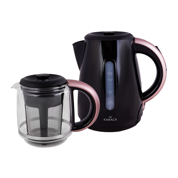 Karaca 1500 W Çay Makinesi Kettle 1501 Rosegold 1.7 Lt