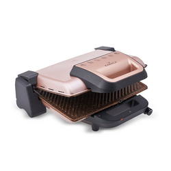 Karaca 1800W Granit Izgara ve Tost Makinesi Rosegold - Thumbnail