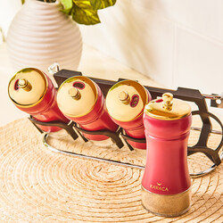 Karaca Gold Berry 5 Parça Line Baharat Takımı - Thumbnail