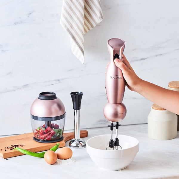 Karaca Pro-Midi 3'lü 550 W Blender Seti Rose Gold