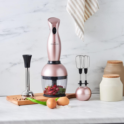 Karaca - Karaca Pro-Midi 3'lü 550 W Blender Seti Rose Gold