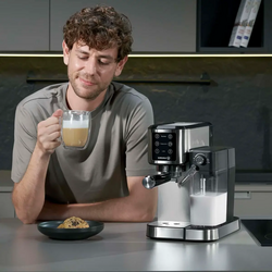 Korkmaz Java Plus Süt Hazneli Espresso Kahve Makinesi A982 - Thumbnail