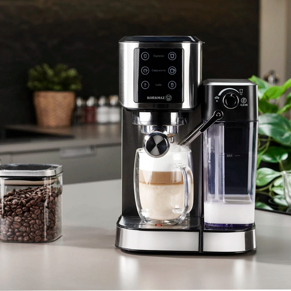 Korkmaz Java Plus Süt Hazneli Espresso Kahve Makinesi A982