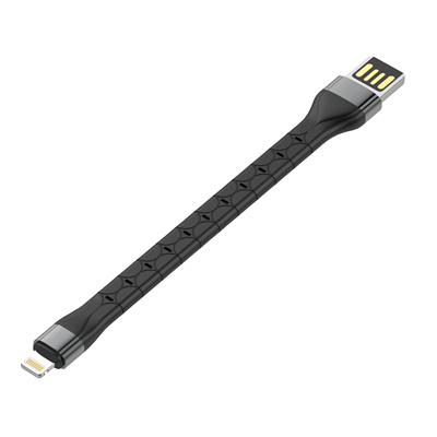 LDNIO LS50 Lightning 15cm Veri Kablosu Siyah