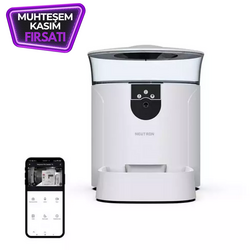 Neutron - Neutron Kameralı ve Sesli Wi-Fİ Destekli 7 lt Akıllı Mama Kabı