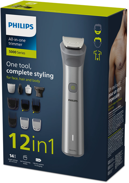 Philips 5000 Serisi MG5950/15 12'si 1 Arada Erkek Bakım Seti