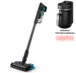 Philips - Philips 6000 Serisi XC6557/01 Şarjlı Dikey Süpürge (Kahve Makinesi Hediye)