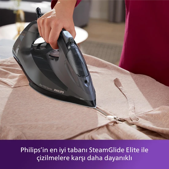 Philips 7500 Serisi DST7511/80 Buharlı Ütü Siyah