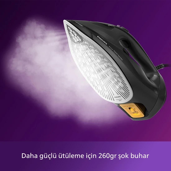 Philips 7500 Serisi DST7511/80 Buharlı Ütü Siyah