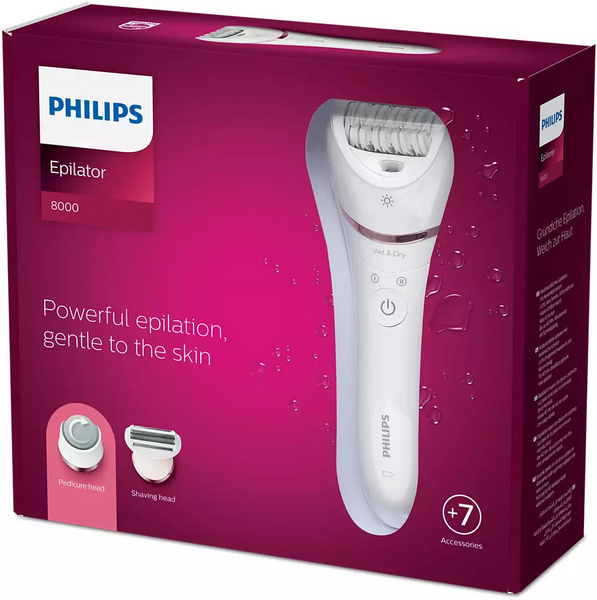 Philips 8000 Serisi BRE730/05 Islak Kuru Epilatör