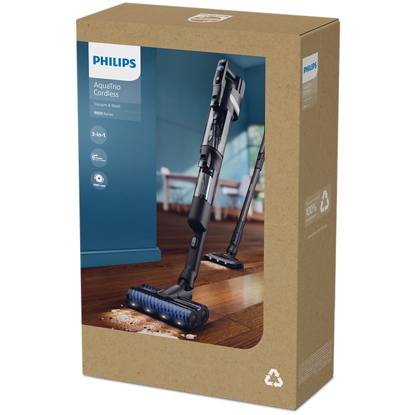 Philips Aqua Trio 9000 Serisi XW9463/11 Islak & Kuru Temizlik Kablosuz Dikey Süpürge