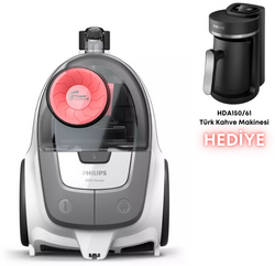 Philips - Philips PowerCyclone 4 XB2142/09 Toz Torbasız Süpürge (Kahve Makinesi Hediye)