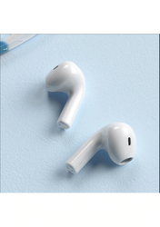 QCY T20 AilyPods TWS Kulak İçi Bluetooth Kulaklık Beyaz (QCY Türkiye Garantili) - Thumbnail