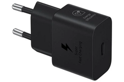 Samsung - Samsung EP-T2510N Type C Hızlı Şarj Adaptörü 25W Siyah (Samsung Türkiye Garantili)