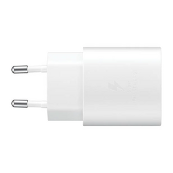 Samsung - Samsung EP-TA800N Type C Hızlı Şarj Adaptörü 25W Beyaz (Samsung Türkiye Garantili)